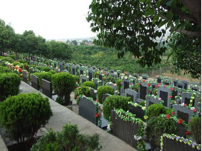 西安周邊哪里有樹葬的墓園